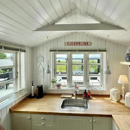 180 Degree View Over Sebbersund Fjord Nibe