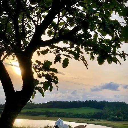 180 Degree View Over Sebbersund Fjord Nibe